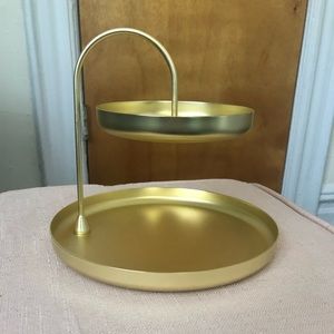 Umbra - Callie 2-Tiered Accessory Stand, Gold
